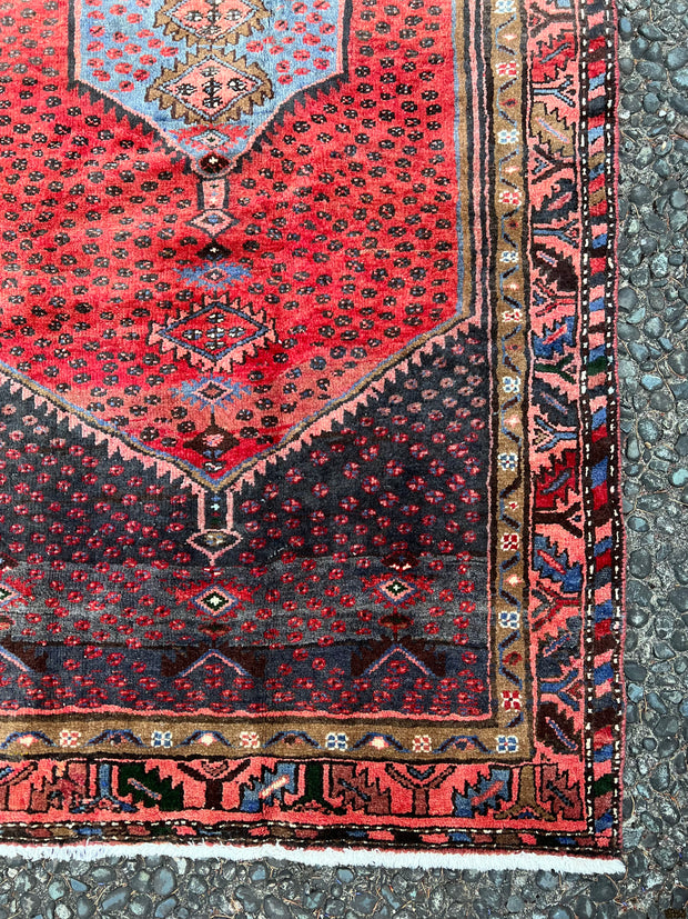 Persian Shiraz Rug, 6’8”x3’6”