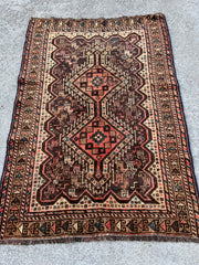 Persian Shiraz Rug, 5'11"X4'