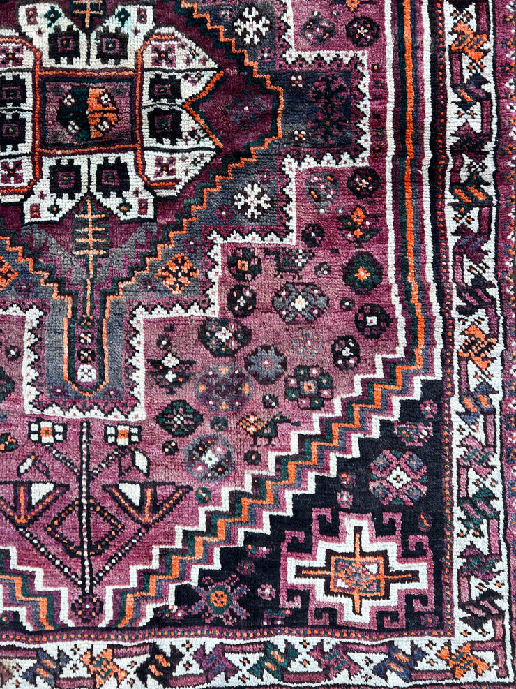 Persian Shiraz Rug, 5’x3’7”