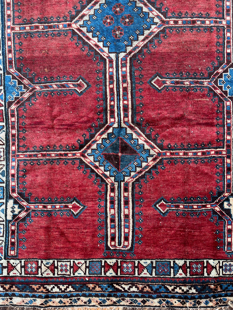 Persian Qashqai Rug, 7’8”X5’1”