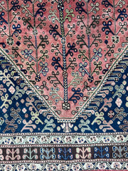 Persian Shiraz Rug, 7'10”x5'1”