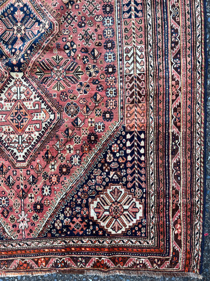 Persian Shiraz Rug, 9'6”x6'7”