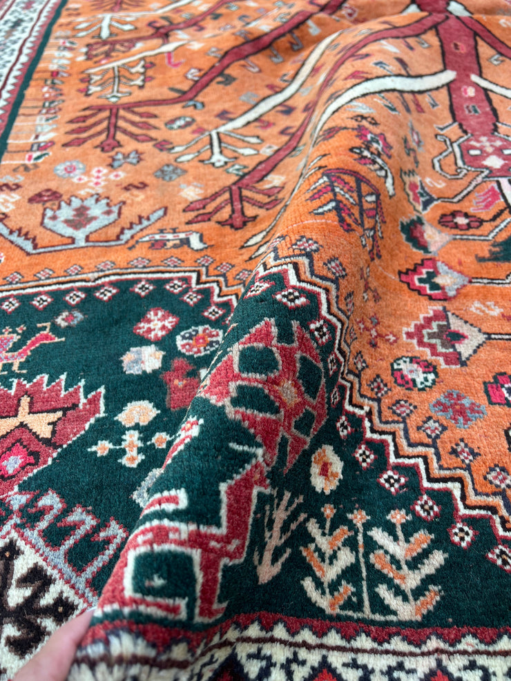 Persian Shiraz Rug, 6'x4'9”