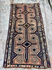 Persian Qashqai Rug, 7’5”x3’9”