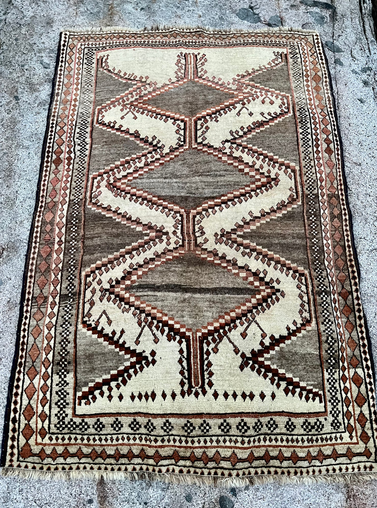 Persian Shiraz Rug, 7'2”x4'8”