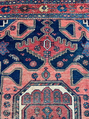 Persian Zanjan Rug, 6’4”X4’3”