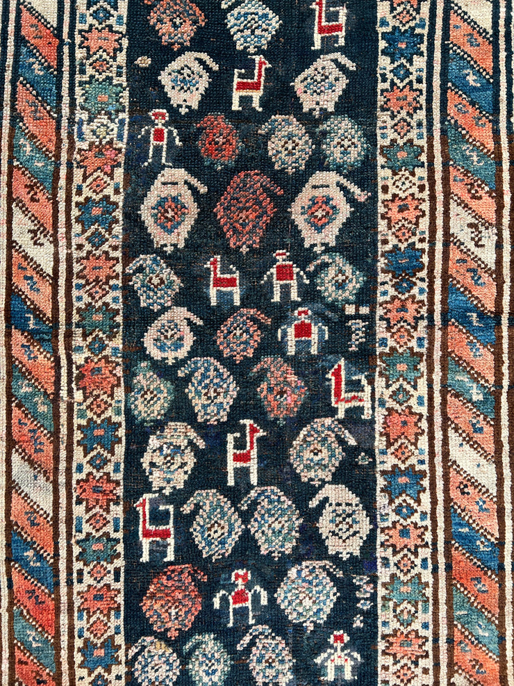 Caucasian Rug, 5’6”x2’3”