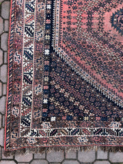 Persian Shiraz Rug, 9'6”x6'10”