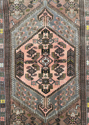 Persian Zanjan Rug, 6’3”X3’9”
