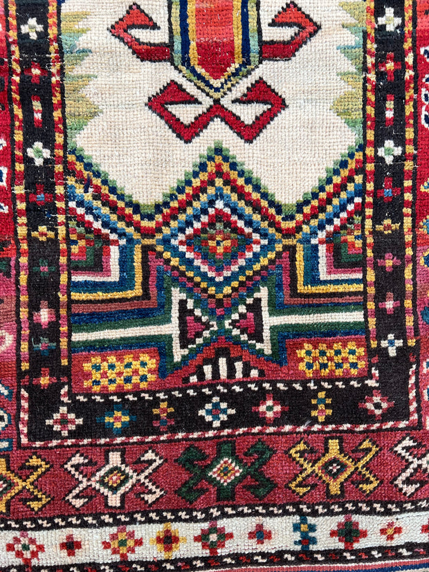 Caucasian Rug, 3’10”x2’6”